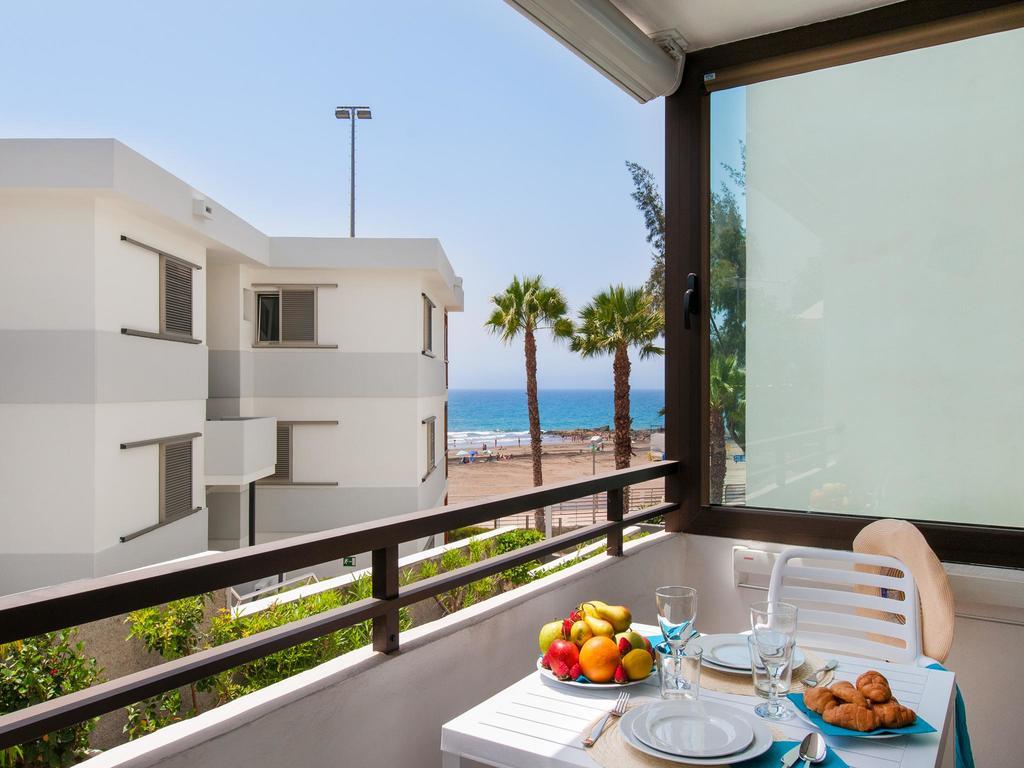 Beachfront Apartment Siesta 21 San Agustin Playa By Villagrancanaria Exterior foto
